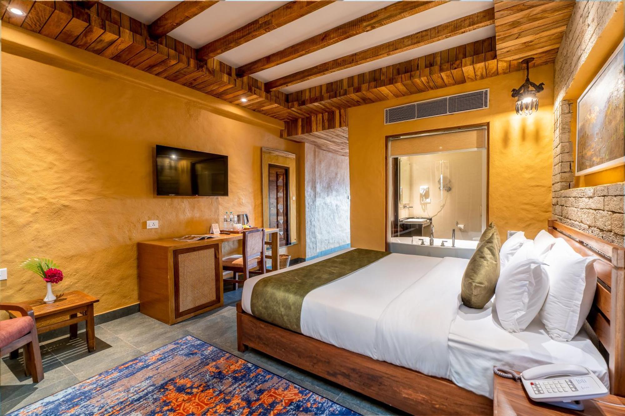 Bar Peepal Resort 포카라 외부 사진 Deluxe Room