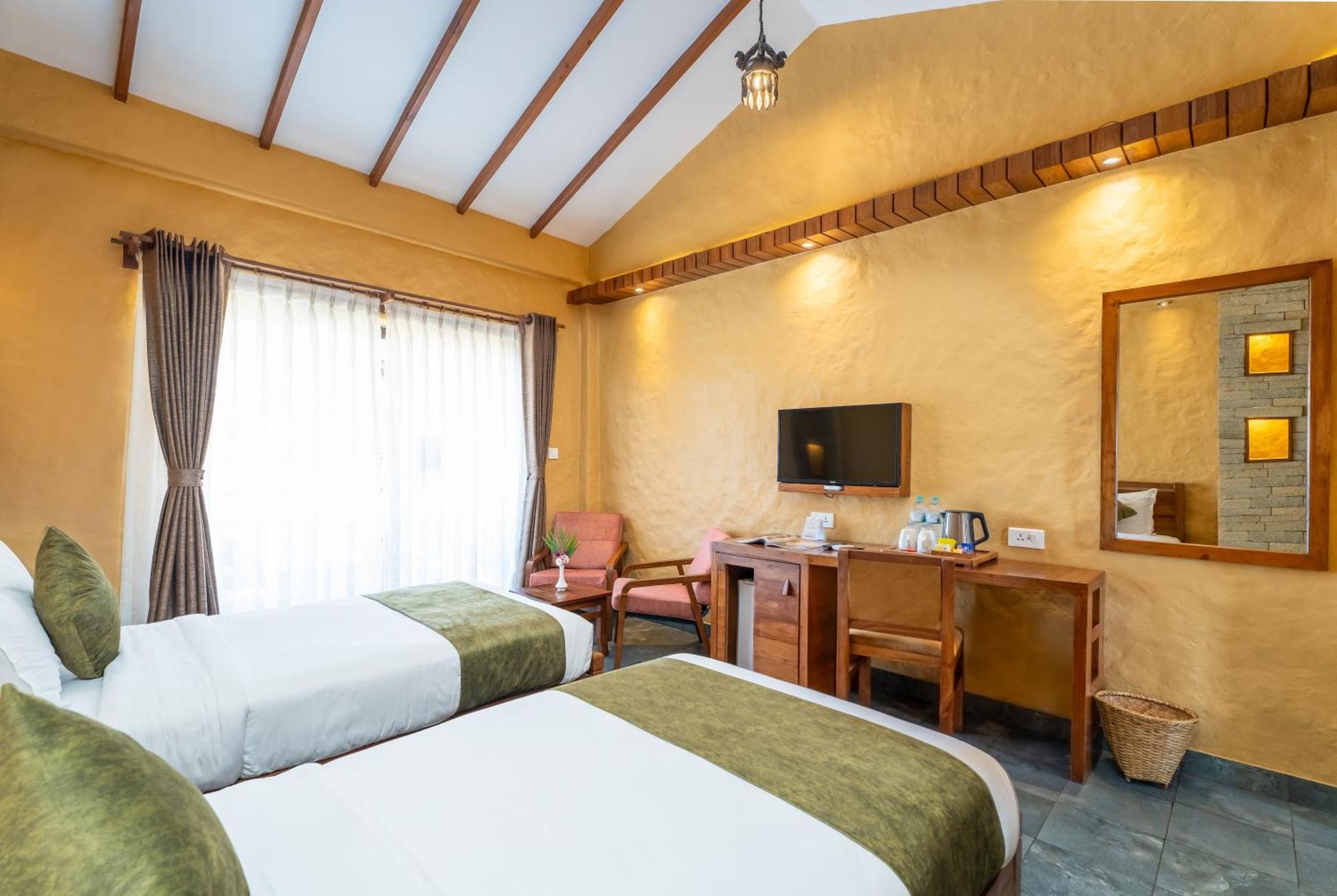 Bar Peepal Resort 포카라 외부 사진 Deluxe Room